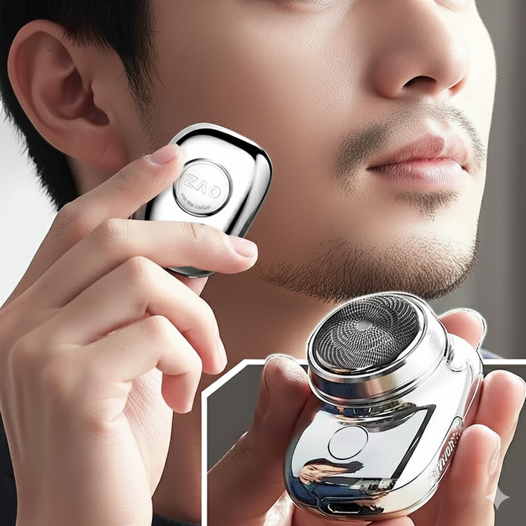 Japanese Metal Body Electric Mini Shaver | Also For Private-Areas Shaving By Espentro